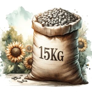 solsikkekjerner 15 kg