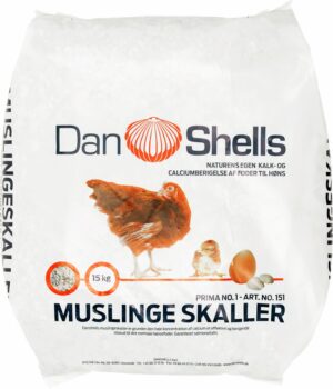 Snäckskal i säck 15kg
